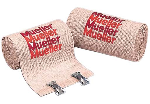 MUELLER® ELASTIC BANDAGES 3"X5 YD ROLLS BEIGE